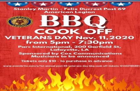 Veterans Day BBQ Cook Off, Lafayette, Louisiana, United States
