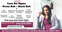 50% Off Lean Six Sigma Green Belt + Black Belt Training & Certification