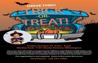 FREE Drive Thru Trick or Treat Event