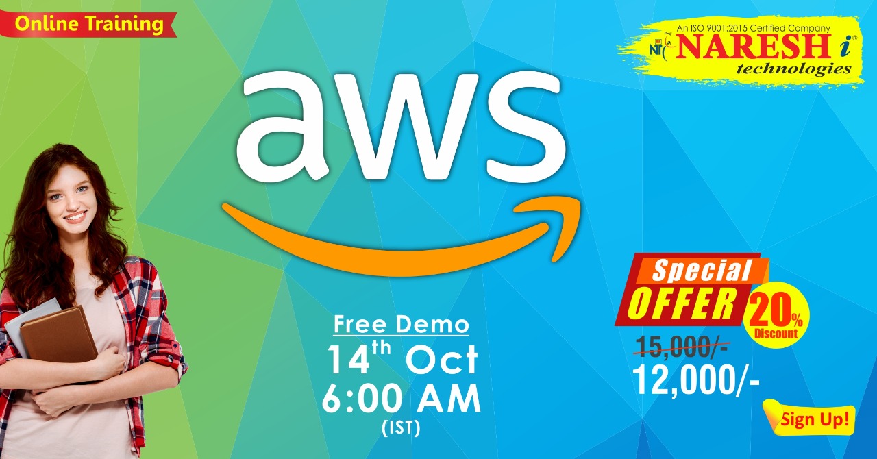AWS Online Training Demo on 14th October @ 6.00 AM (IST) By Real-Time Expert., Hyderabad, Andhra Pradesh, India