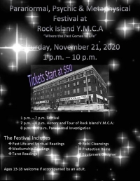 Paranormal, Psychic and Metaphysical Festival at the Rock Island YMCA