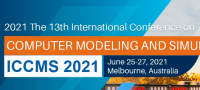 The 13th International Conference on Computer Modeling and Simulation (ICCMS 2021)