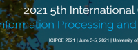 2021 5th International Conference on Information Processing and Control Engineering (ICIPCE 2021)