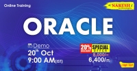 Oracle Online Training Demo on 20th October @ 9.00 AM (IST) By Real-Time Expert.