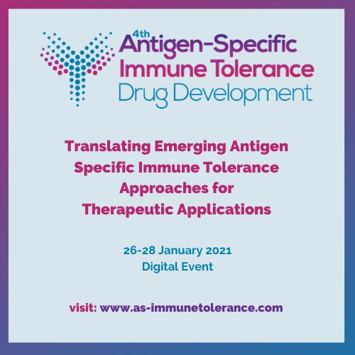 4th Antigen Specific Immune Tolerance Digital Summit, Online, United States