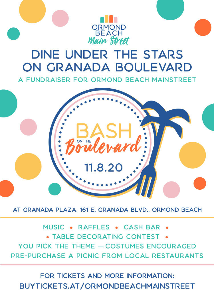 Ormond Beach "BASH on the Boulevard"  - Dine Under the Stars on Granada Boulevard, Ormond Beach, Florida, United States