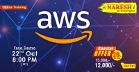 AWS Online Training Demo on 22nd October @ 8.00 PM (IST) By Real-Time Expert.