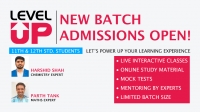 Level Up Admissions Are Open