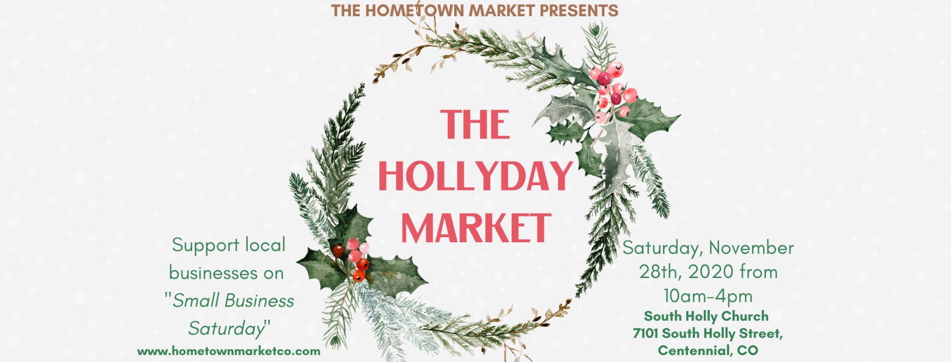 The Hollyday Market, hosted by the Hometown Market, Centennial, Colorado, United States