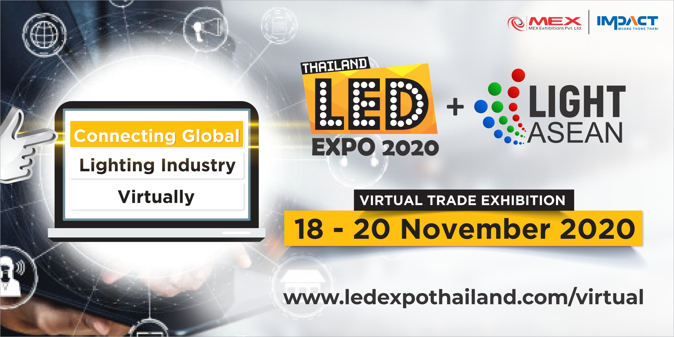 LED Expo Thailand 2020 + Light ASEAN, Bangkok, Thailand