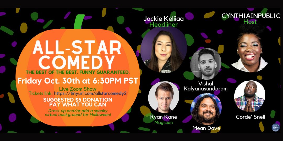 All-Star Comedy Show : Halloween Special, Online, United States