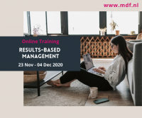 Online training course: RESULTS - BASED MANAGEMENT (23 November - 4 December 2020)
