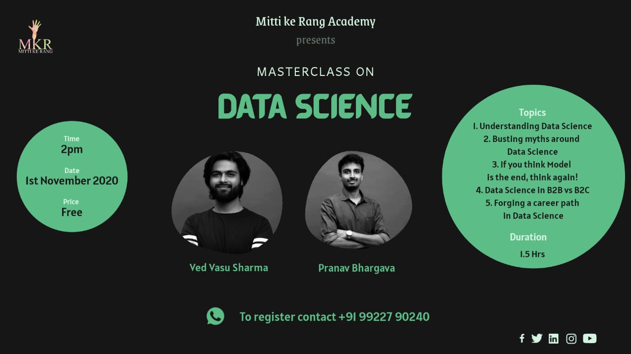Masterclass-Data Science, Pune, Maharashtra, India