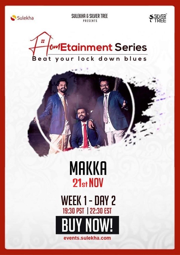 Hometainment Series with Makka ft. Ranjith Govind, Rahul Nambiar & Aalaap Raju, Santa Clara, California, United States