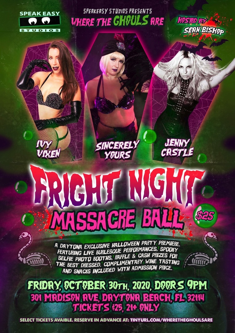 Where the Ghouls Are - Fright Night Massacre Ball, Daytona Beach, Florida, United States