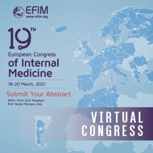 ECIM 2021 Virtual Congress, 19th European Congress of Internal Medicine, Online, Spain
