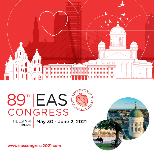 EAS Congress 2021 Helsinki, 89th Congress of the European Atherosclerosis Society, Helsinki, Finland