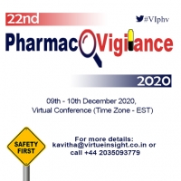 22nd Pharmacovigilance 2020 (Virtual Conference)