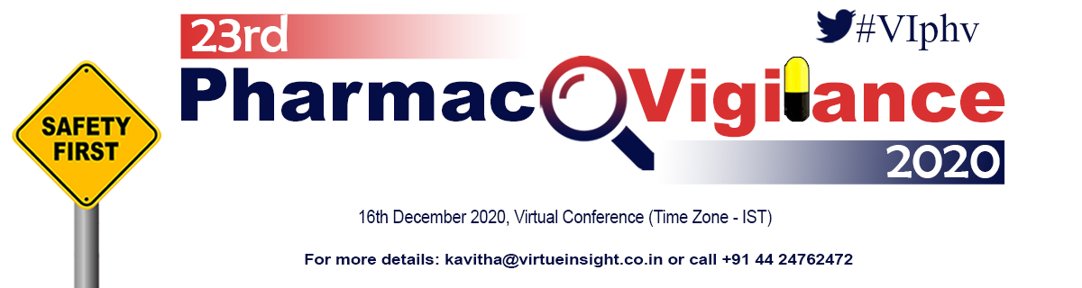 23rd Pharmacovigilance 2020 (Virtual Conference), Online Event, Maharashtra, India