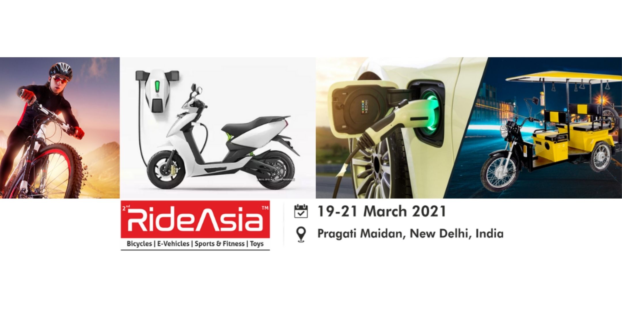 RIDEASIA 2021 Bicycle, Electric-Vehicles, Sports Fitness & Ride-Ons, New Delhi, Delhi, India