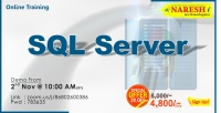 SQL Server Online Training Demo on 2nd November @ 10.00 AM (IST) By Real-Time Expert.