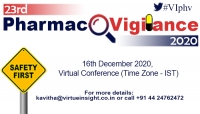 23rd Pharmacovigilance 2020 (Virtual Conference)