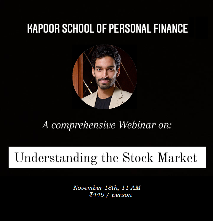 Understanding the Stock Market - Webinar, Bangalore, Karnataka, India