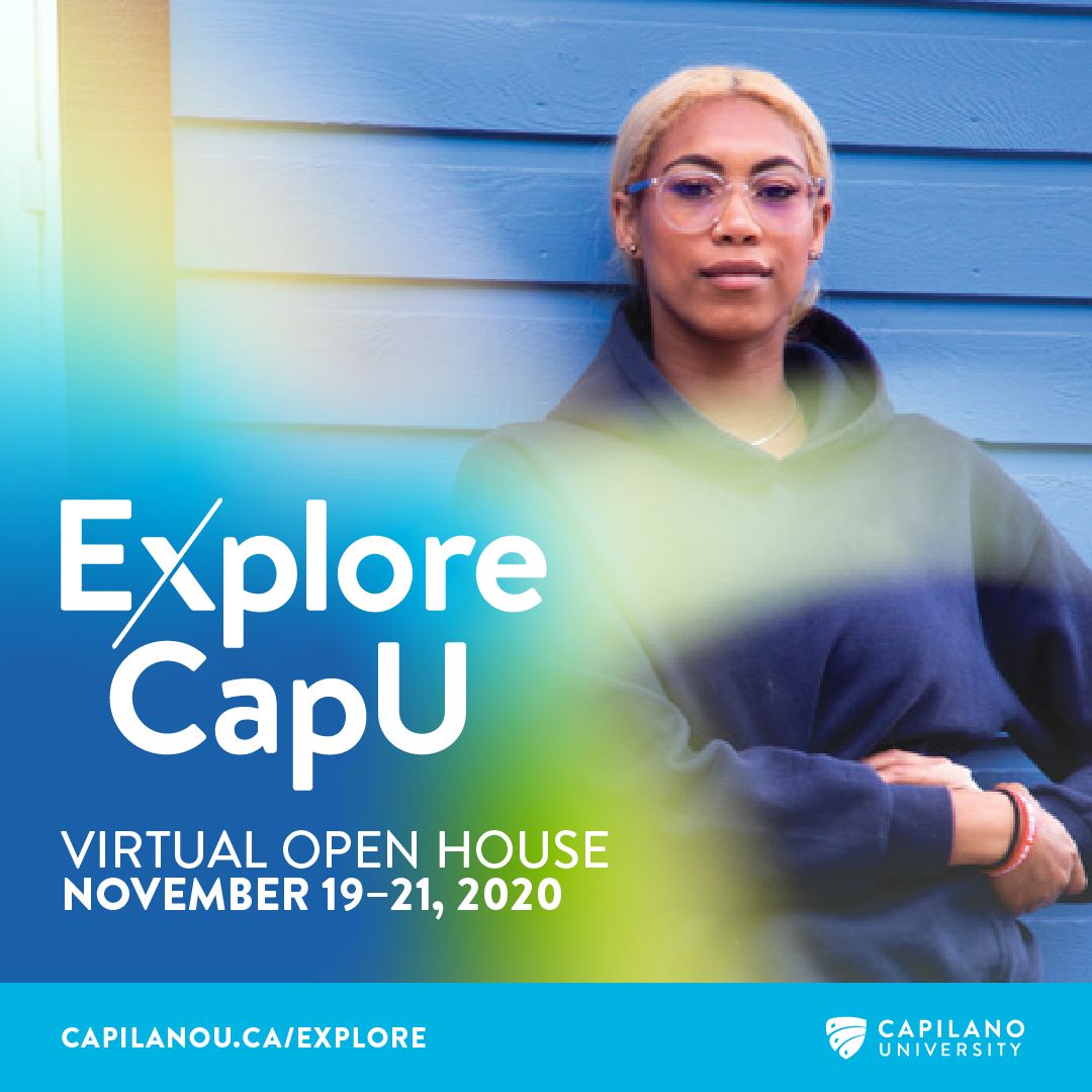 Explore CapU Virtual Open House, Online, Canada