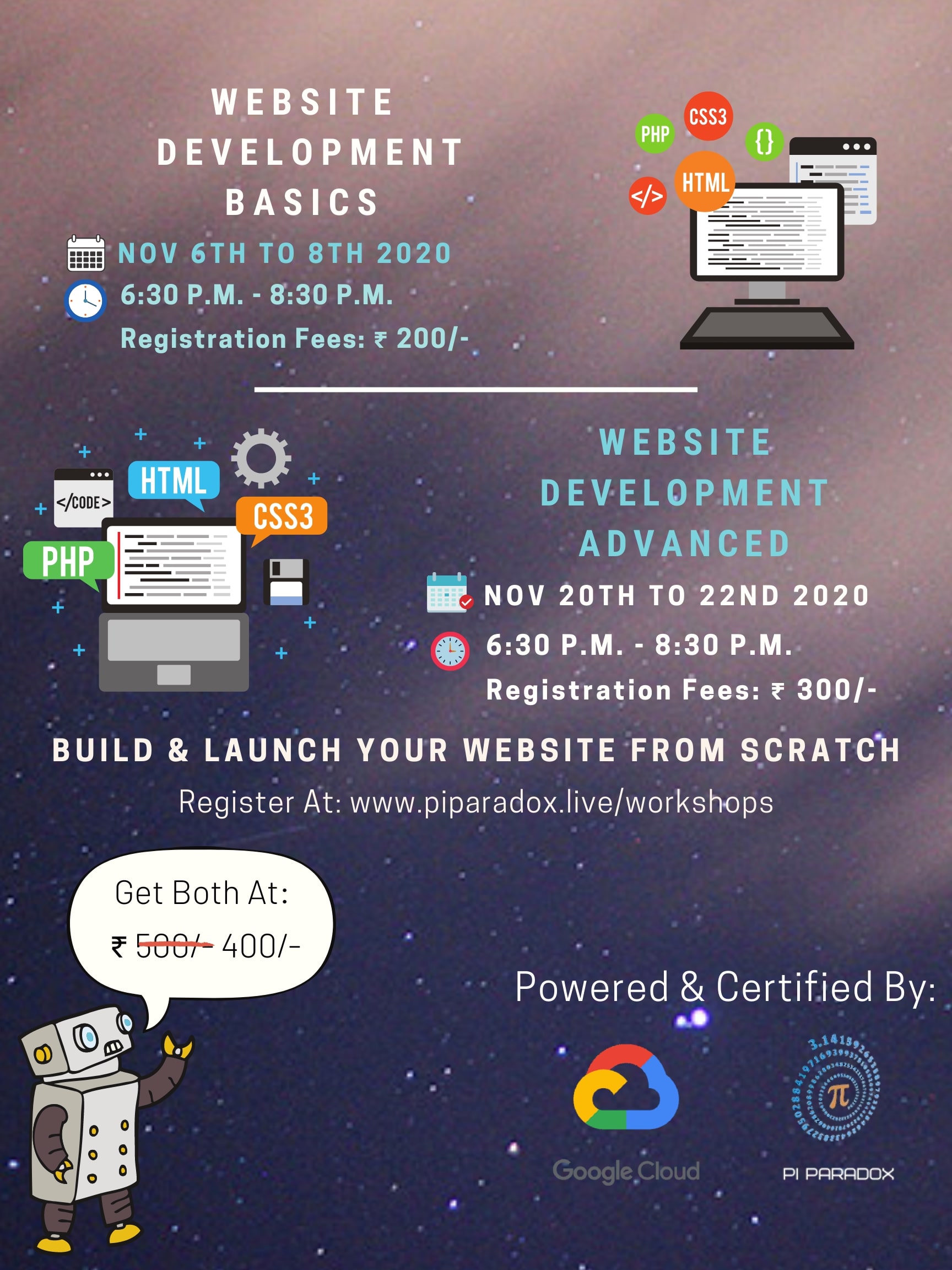 Website Development Workshop, Mumbai, Maharashtra, India
