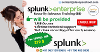 Splunk Enterprises Security Training