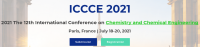 2021 The 12th International Conference on Chemistry and Chemical Engineering (ICCCE 2021)