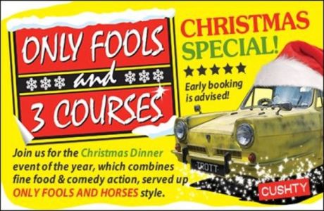 Only Fools and 3 Courses XMAS Special Dinner Ipswich 10/12/2020, Ipswich, Suffolk, United Kingdom