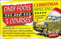 Only Fools and 3 Courses XMAS Special Dinner Ipswich 10/12/2020
