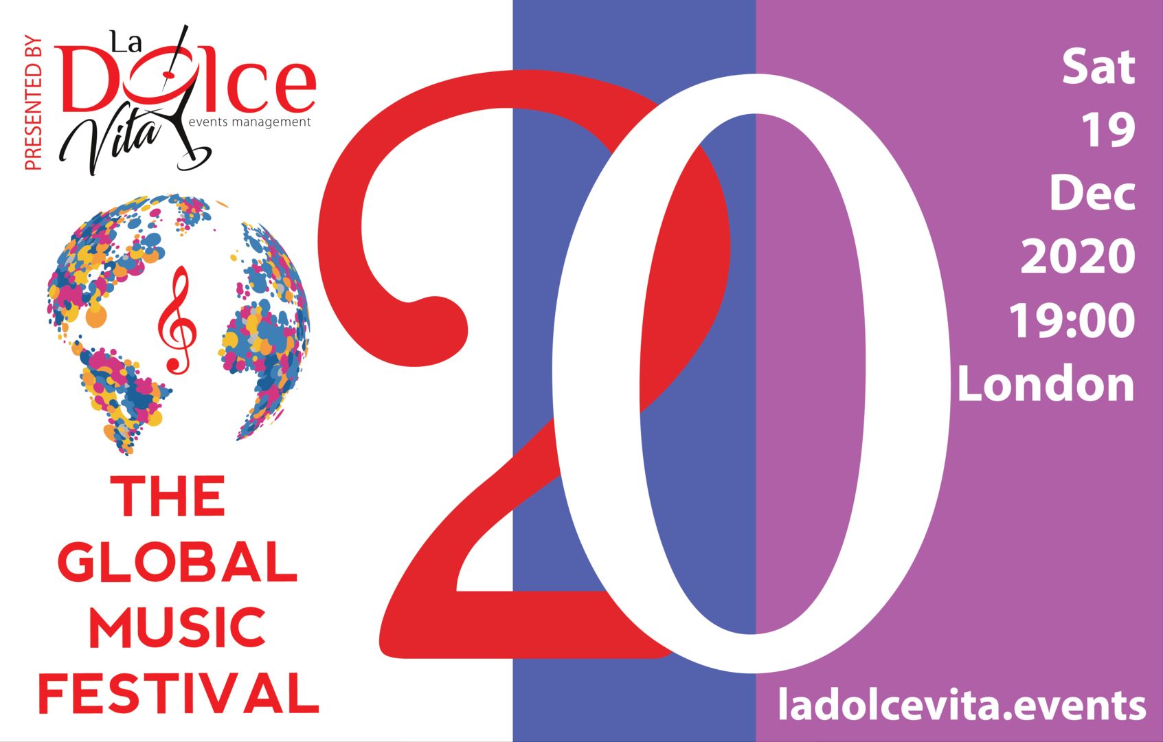 The Global Music Festival 2020, Online, United Kingdom