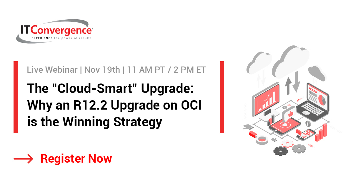 The “Cloud-Smart” Upgrade: Why an R12.2 Upgrade on OCI is the Winning Strategy, Dallas, Texas, United States