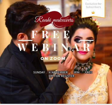 FREE WEBINAR ON BRAZILIAN MAKEUP, Delhi ncr, Delhi, India