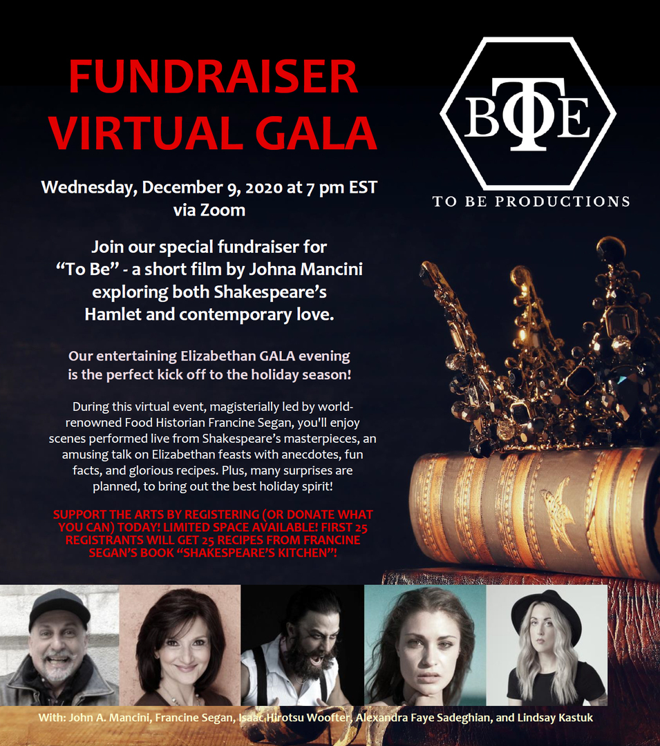 TO BE VIRTUAL FUNDRAISER, Online, United States