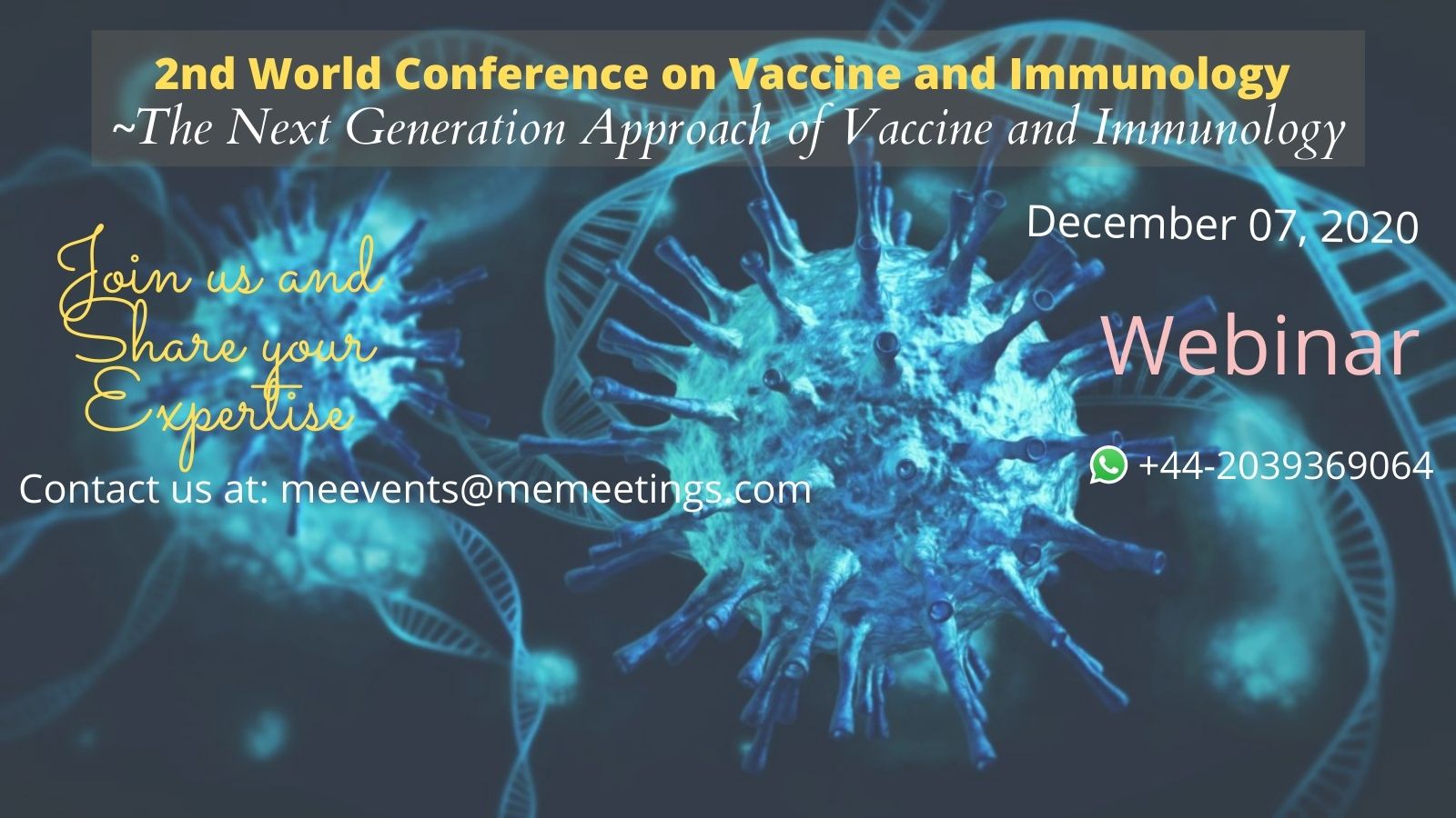 2nd World Conference on Vaccine and Immunology, London, United Kingdom