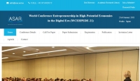 World Conference Entrepreneurship in High-Potential Economies in the Digital Era (WCEHPEDE-21)