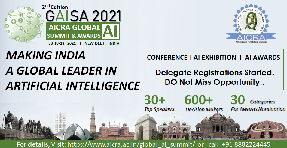 2nd Global AI Summit and Awards, New Delhi, Delhi, India