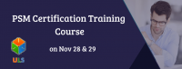Professional Scrum Master (PSM) Certification Training Course in Bangalore, India
