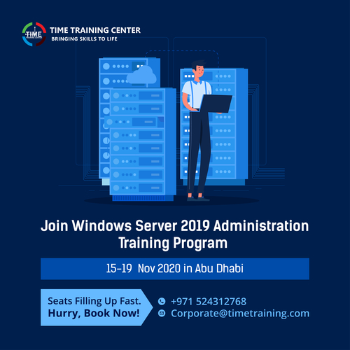 Join Our 5 Days Training program on Windows Server 2019 Administration, Abu Dhabi, United Arab Emirates