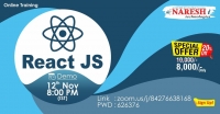 ReactJS Online Training Demo on 12th November @ 08.00 PM (IST) By Real-time Expert