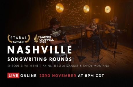 Warner Chappell Songwriter Round // Rhett Akins, Jessi Alexander and Randy Montana, Nashville, Tennessee, United States