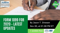 Form 1099 for 2020 – Latest Updates