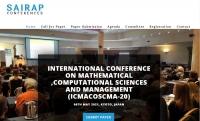 INTERNATIONAL CONFERENCE ON MATHEMATICAL ,COMPUTATIONAL SCIENCES AND MANAGEMENT