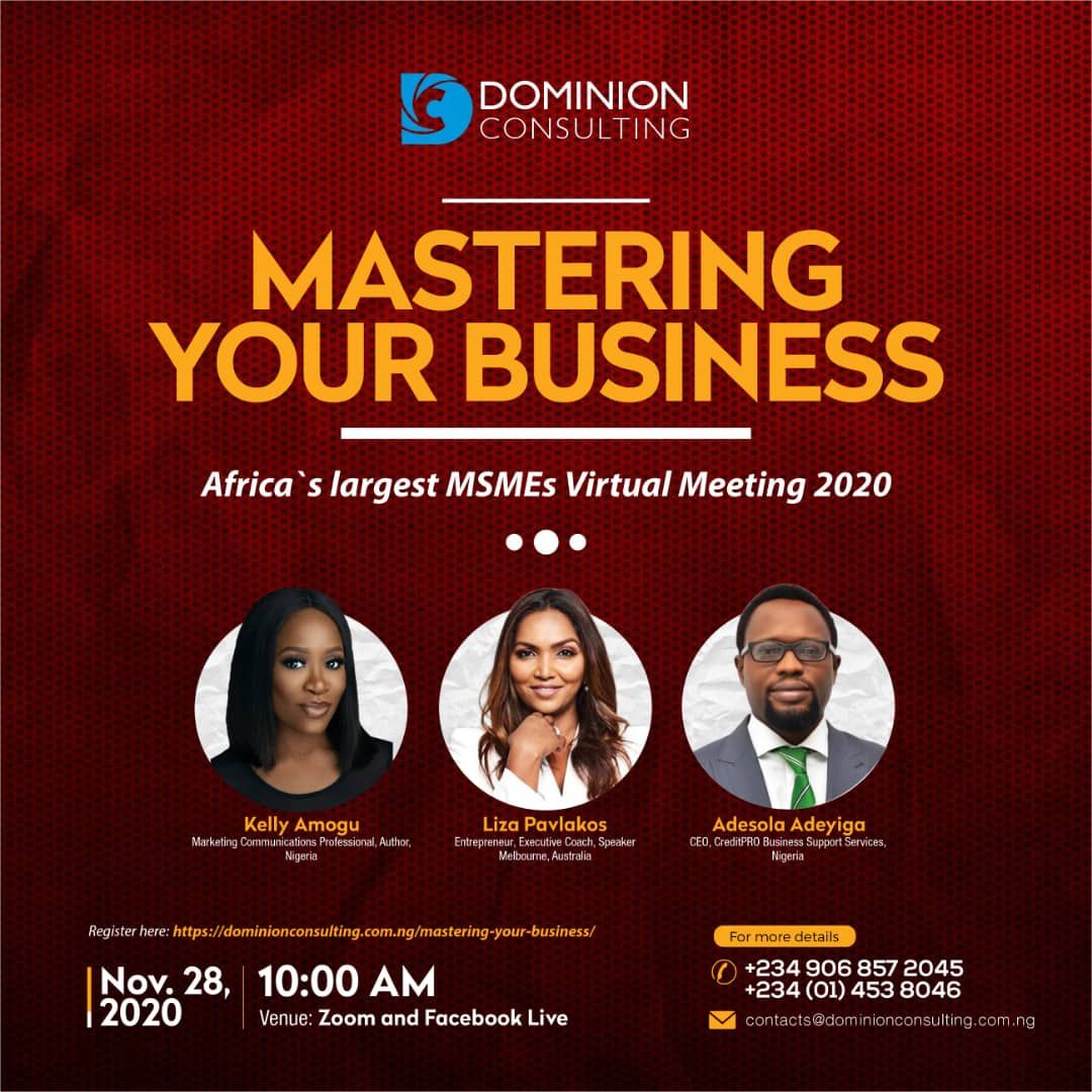Mastering Your Business (MYB), Nigeria, Lagos, Nigeria