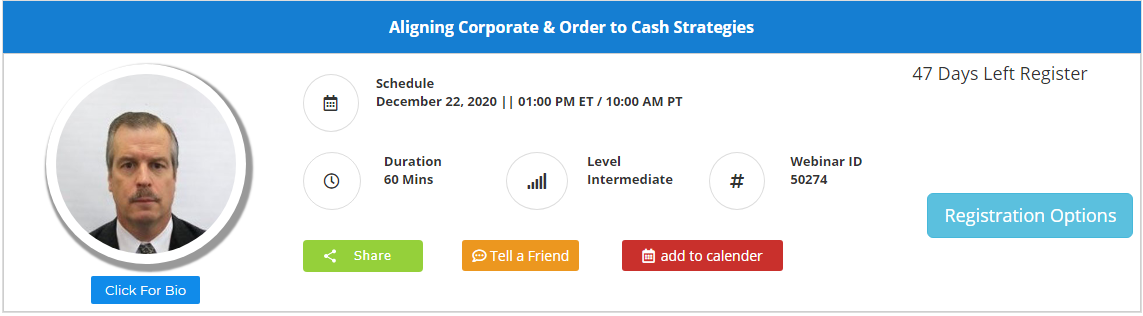 Aligning Corporate & Order to Cash Strategies, Leawood, Kansas, United States
