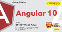 Angular 10 Online Training Demo on 24th November @ 06.00 AM (IST) By Real-time Expert