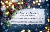 Walnut Grove Farm's Saint Nick’s Online Shop